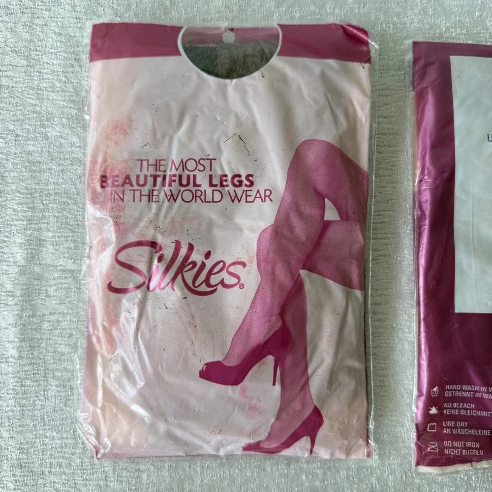 9pc Y2k NOS Pantyhose Lot Silkies Isadora No Nonsense Hosiery 9‎ Pair